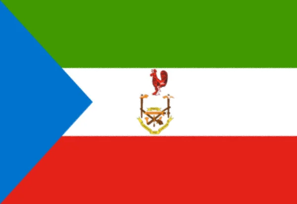 Guinea Ecuatoriali Zászló 1978 1979 — Stock Fotó