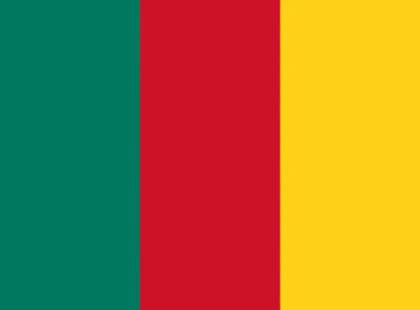 喀麦隆国旗 1957 1961年 — 图库照片