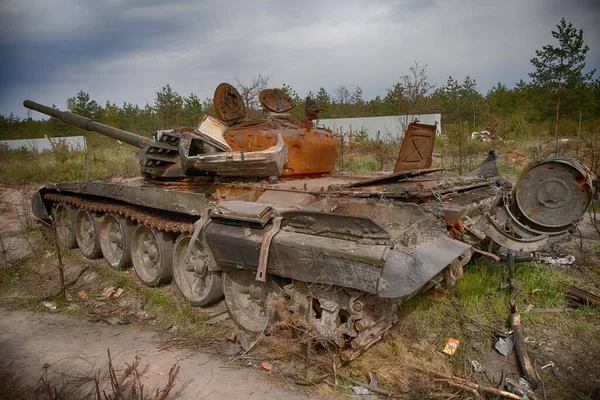 Consequências Invasão Russa Ucrânia — Fotografia de Stock