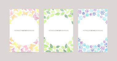 suluboya vektör arkaplanı