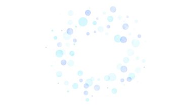 Başlıklar için suluboya nokta çerçevesi