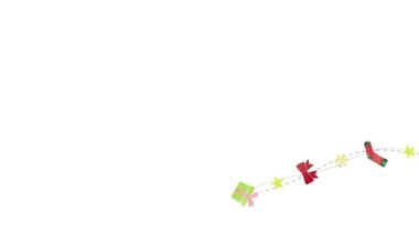 Christmas animation for title background