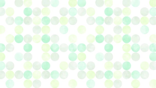 Watercolor Circle Pattern Background — Video