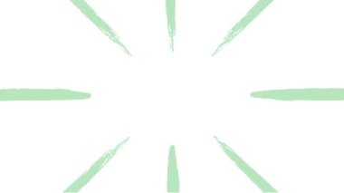 Saturated line drawn by brush