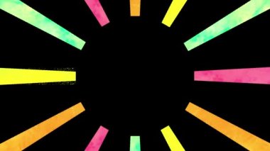 Saturated lines (alpha) painted texture