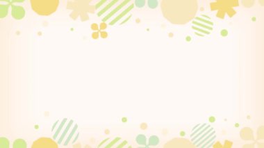 Abstract frame (yellow and green)