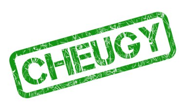 Üzerinde yazıt kemoterapisi olan yeşil damga. Yeni İngilizce kelimeler. Modadan farklı olan her şeyi tanımlamakla ünlüdür.