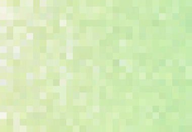 Abstract green yellow light background with squares, mosaic, geometric pattern. Can be used for websites, brochures, posters, presentations, printing and design.