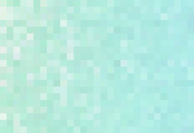 Abstract blue turquoise background with squares, mosaic, geometric pattern. Can be used for websites, brochures, posters, presentations, printing and design.