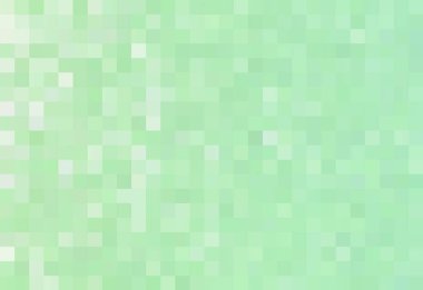 Abstract green mint light background with squares, mosaic, geometric pattern. Can be used for websites, brochures, posters, presentations, printing and design.