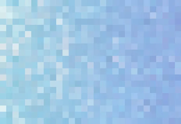 Abstract Blue Azure Light Background Grid Squares Side Right Mosaic — ストック写真