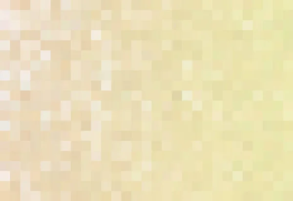 Abstract Yellow Beige Brown Light Background Squares Mosaic Geometric Pattern — 图库照片