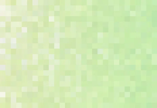 Αφηρημένο Πράσινο Κίτρινο Φως Φόντο Τετράγωνα Ψηφιδωτό Γεωμετρικό Σχέδιο Μπορεί — Φωτογραφία Αρχείου