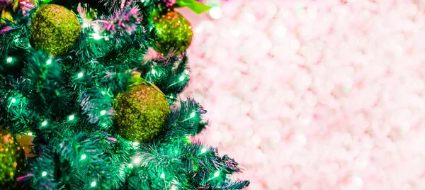 Natal Ano Novo Véspera Fundo Modelo Férias Ângulo Largo Bonito — Fotografia de Stock