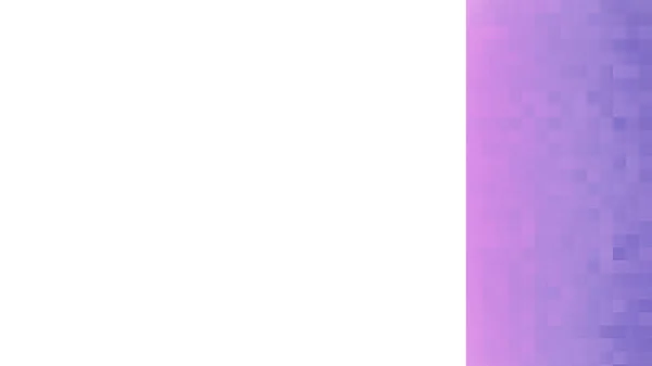 摘要紫色洋红色的白色背景与网格的正方形在右边 马赛克 几何图案 可用于网站 小册子 印刷和设计 — 图库照片