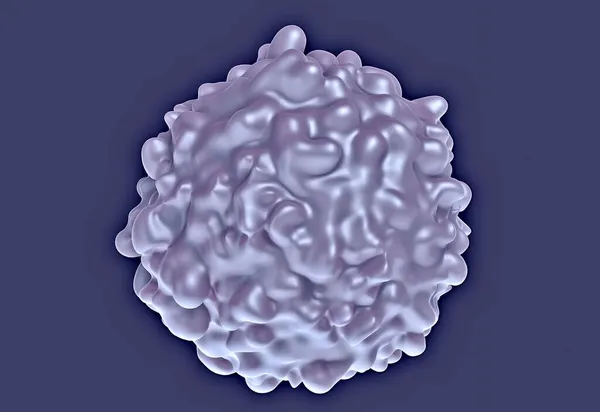 Ilustrace Buňky Rakoviny Mozku — Stock fotografie