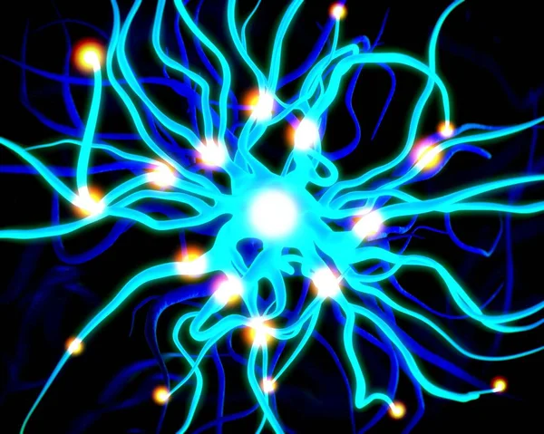 Концепція Нейронів Нервової Системи — стокове фото