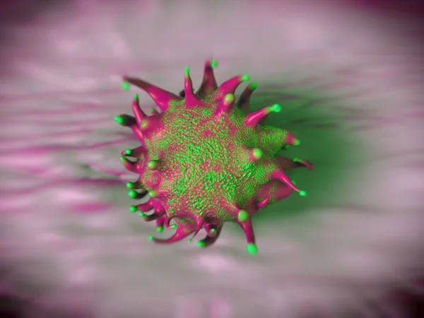 Lenfoma kanseri hücresi kapanıyor