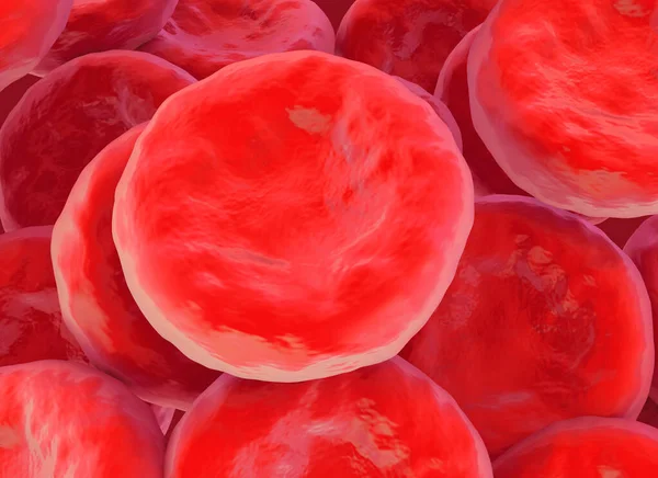 赤血球のイラスト — ストック写真