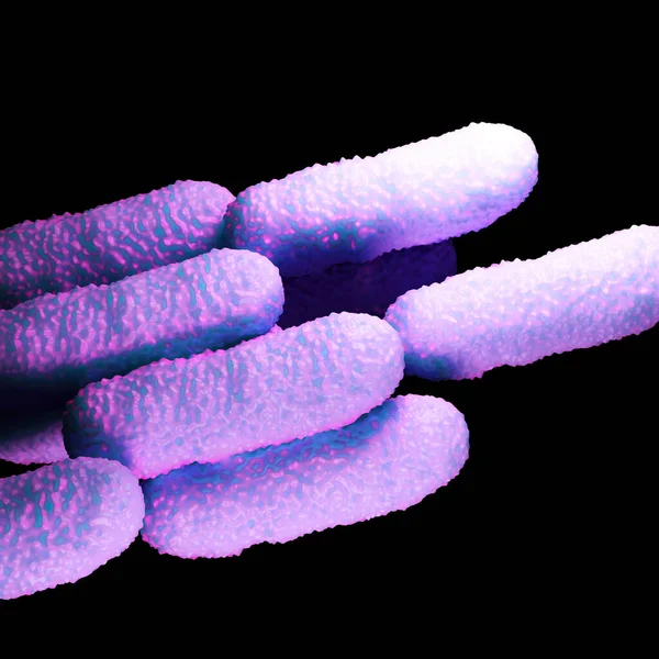 Illustratie Van Bacteriecellen — Stockfoto