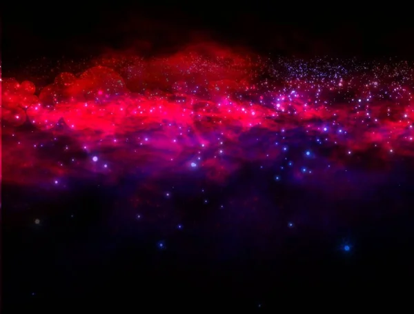 Galaxis Űrben — Stock Fotó