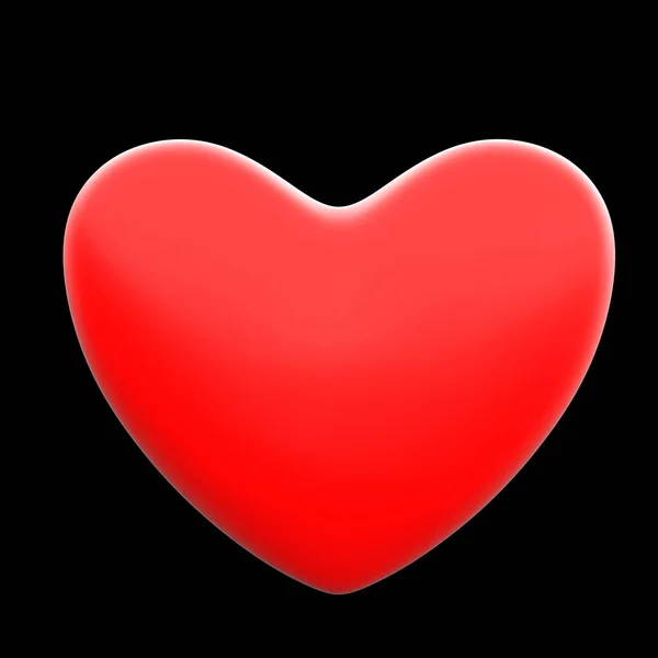 Bright Heart Background — Stock Photo, Image