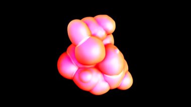 3d pluripotent Kök Hücrelere yakın çekim 