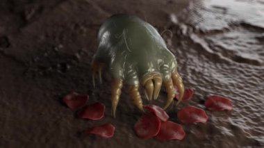 toz böceği, dijital yakın plan