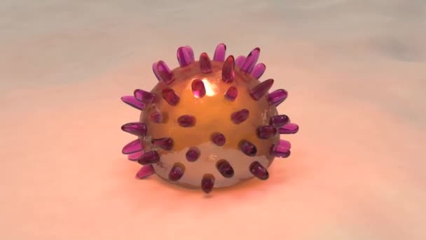 Madárinfluenza Vírus — Stock videók