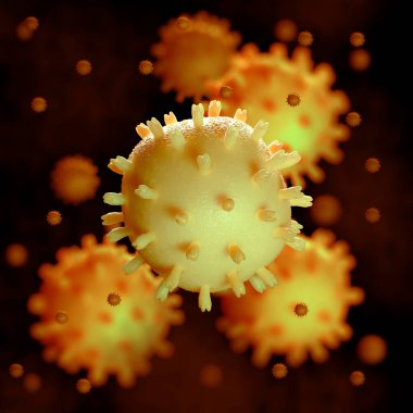 HIV virüsü, yakın çekim sanatı