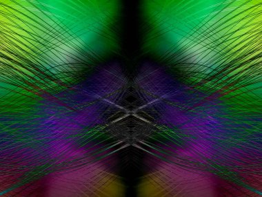 Bulanık çok renkli iş dünyası veya teknoloji soyut arkaplan 