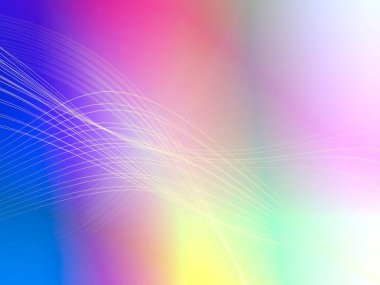 Bulanık çok renkli iş dünyası veya teknoloji soyut arkaplan 