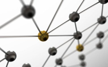 yüksek bilgi iletişim illüstrasyon metaforu