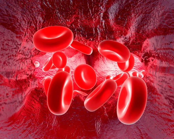 Kan dolaşımı, yakın çekim görüntüsü 