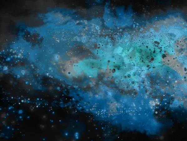 공간의 은하들 — 스톡 사진