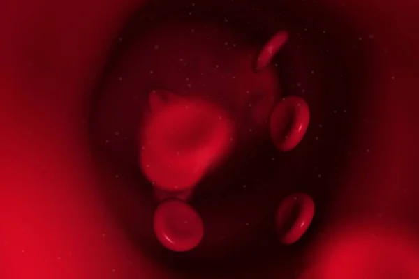 Illustration Red Blood Cells High Detail — Stock Photo, Image