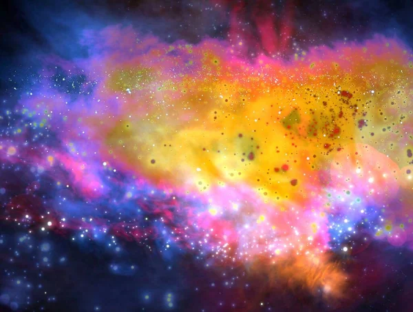 Galaxy Outer Space — Stock Photo, Image