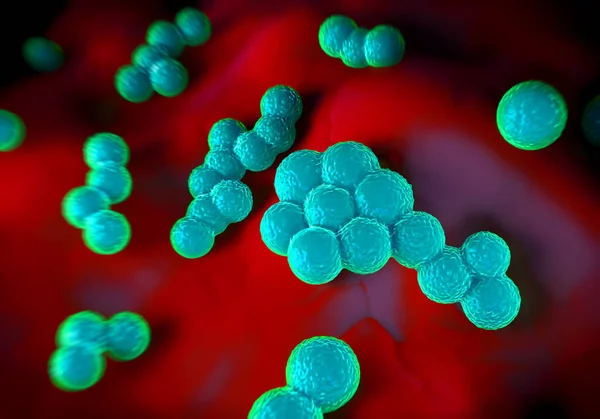 Superbug Staphylococcus Aureus Mrsa — стокове фото