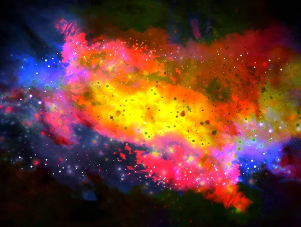 Galaxy Outer Space — Stock Photo, Image