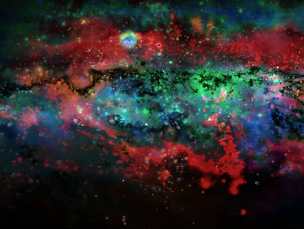 Dış Uzayda Galaksi — Stok fotoğraf