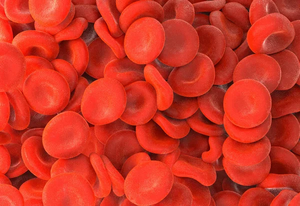 Kırmızı kan hücrelerine yakın çekim