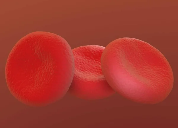 Abbildung Der Roten Blutkörperchen Detail — Stockfoto