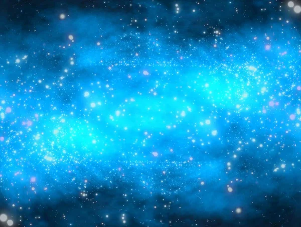Galáxia Espaço Sideral — Fotografia de Stock