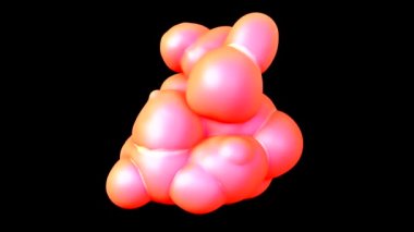 3d pluripotent Kök Hücrelere yakın çekim 