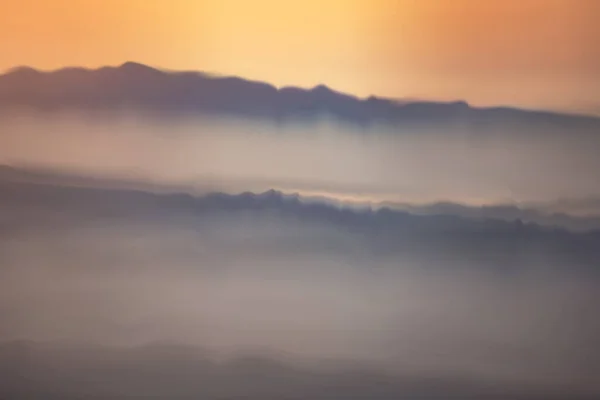 Coucher Lever Soleil Dessus Des Montagnes Fond Paysage Naturel Panorama — Image vectorielle
