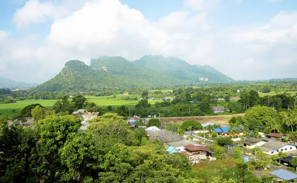 Landscape Hill View Tiger Cave Temple Kanchanaburi Thailand — Stockfoto