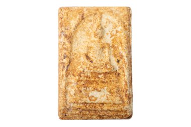 Tılsımlar, Macro Thai Buda tılsımı beyaz arka planda izole edilmiş..