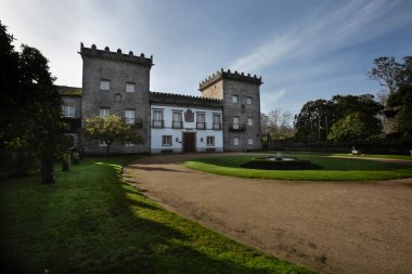 Galiçya, xacobeo, Camino de Santiago, Santiago de Compostela katedralinin Platerias cephesinin heykel ayrıntıları.