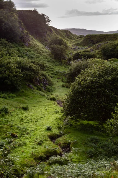 Fairy Glen Ilha Skye Terras Altas Escocesas — Fotografia de Stock