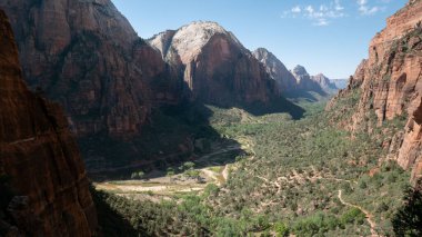 Zion national park peyzaj